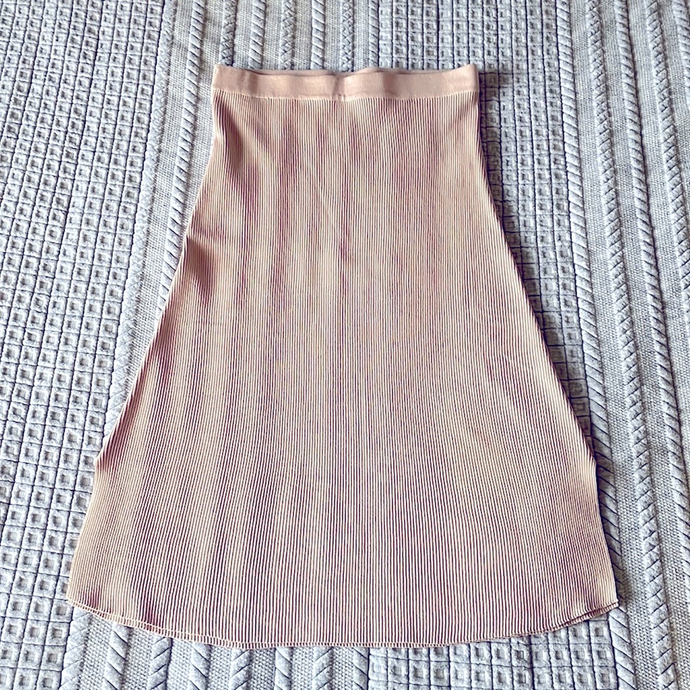 2 for $10 Wishlist blush ribbed midi sweater skirt